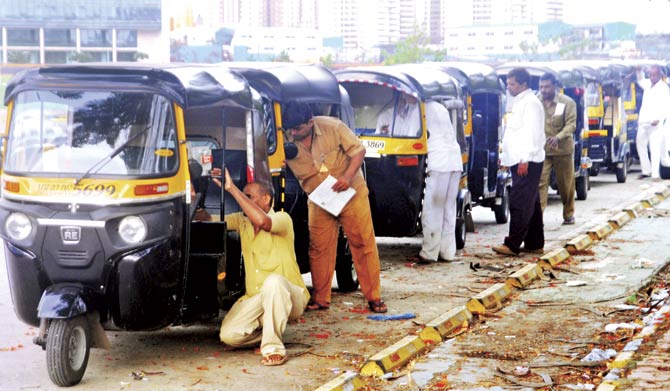 Auto rickshaws