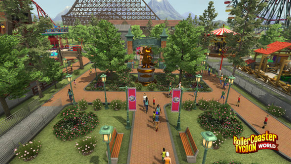 RollerCoaster Tycoon World has finally got a solid release date