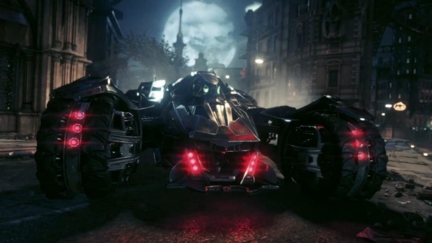 The Batmobile from the videogame Batman Arkham Knight