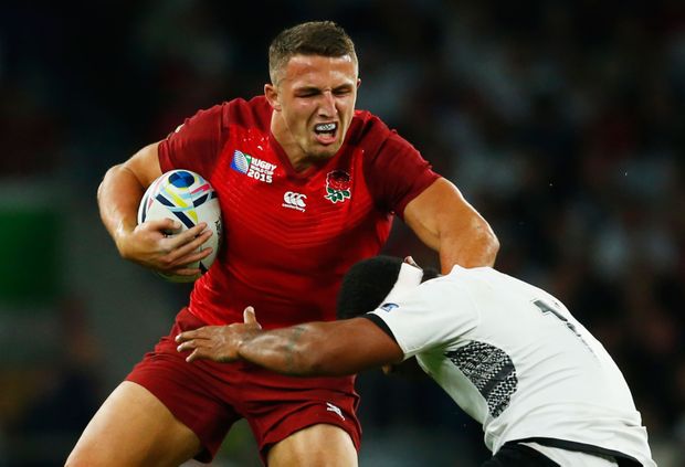 Sam Burgess was influential after coming on as a sub for England against Fiji