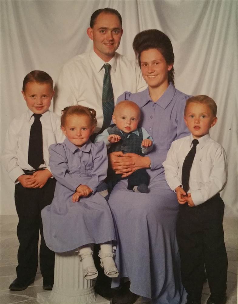 Image Sheldon Jr and Della Black and their children