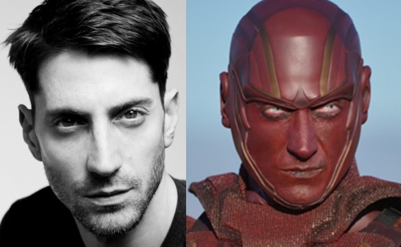 First Image of RED TORNADO from SUPERGIRL