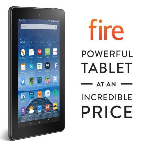 The Fire Tablet is 7 inches and available for $49.99 on pre-order on Amazon. Amazon