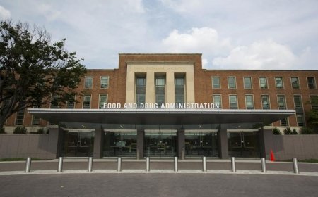 A view shows the U.S. Food and Drug Administration headquarters in Silver Spring Maryland