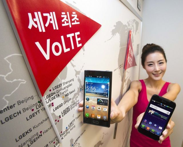 VoLTE compatible LG Revolution