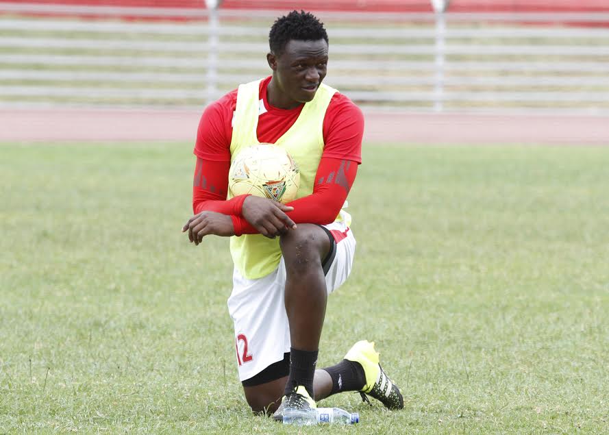 Wanyama trains with Harambee Stars for the first time after arriving on Thursday