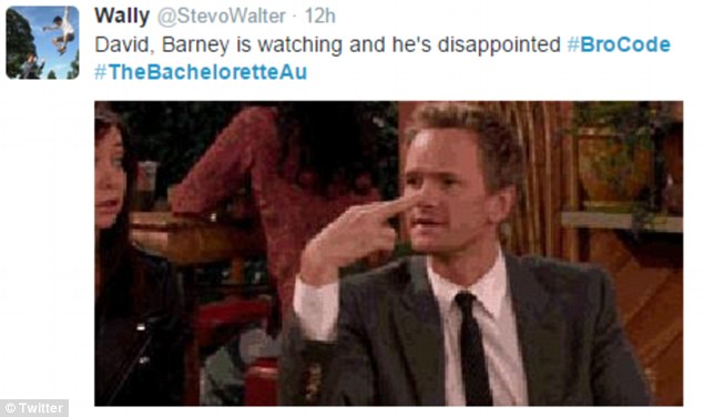 Trending Social media took one very important trend away from Wednesday night's The Bachelorette- #brocode