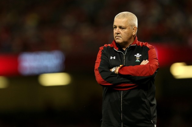 Wales coach Warren Gatland