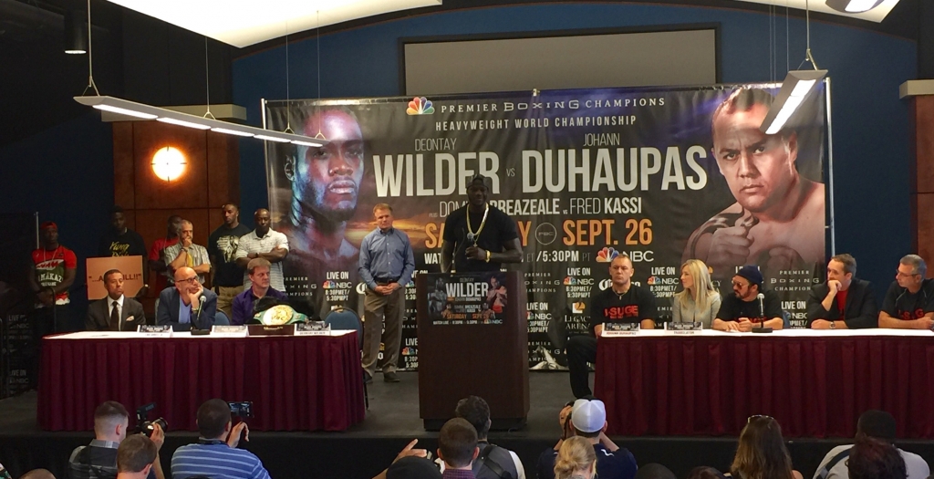 Wilder championship fight nearly sold out for Saturday