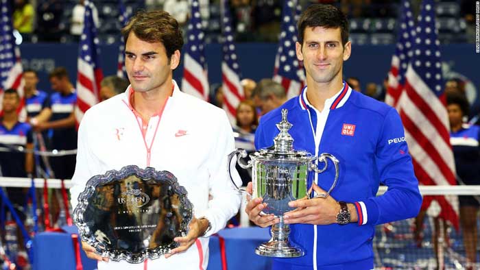 World No1 Novak Djokovic has won his 10th Grand Slam title after defeating Swiss No2 Roger Federer in the US Open Final