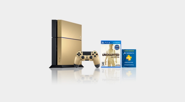 This gorgeous Gold PlayStation 4 Bundle is only available for Taco Bell diners