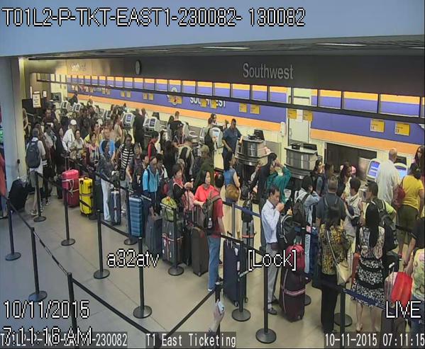 A Southwest Airlines ticketing computer failure caused long lines at LAX