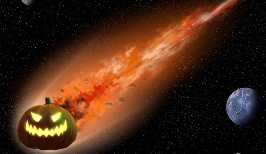 A never-before-seen mass of space rock will be headed towards earth on Halloween reports NASA