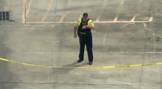 A police officer at Texas Southern University