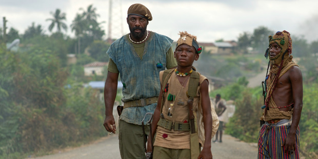 A scene Beasts of No Nation starring Idris Elba and directed by Cary Fukunaga for Netflix