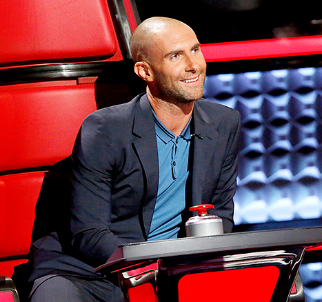 Adam Levine Shaves Head