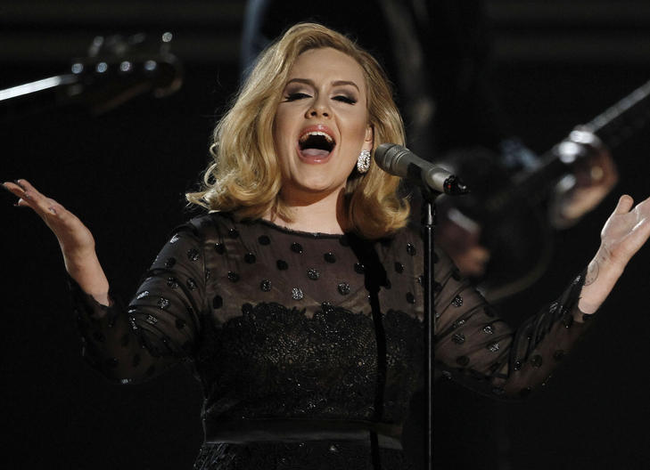 Adele tops directly to number one