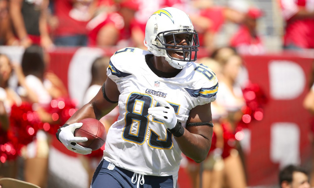 Chargers TE Antonio Gates has MCL sprain; game-time decision