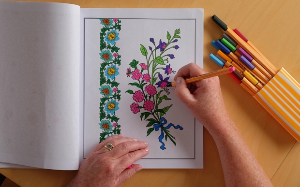 Adult colouring books have proven to be relaxing for consumers