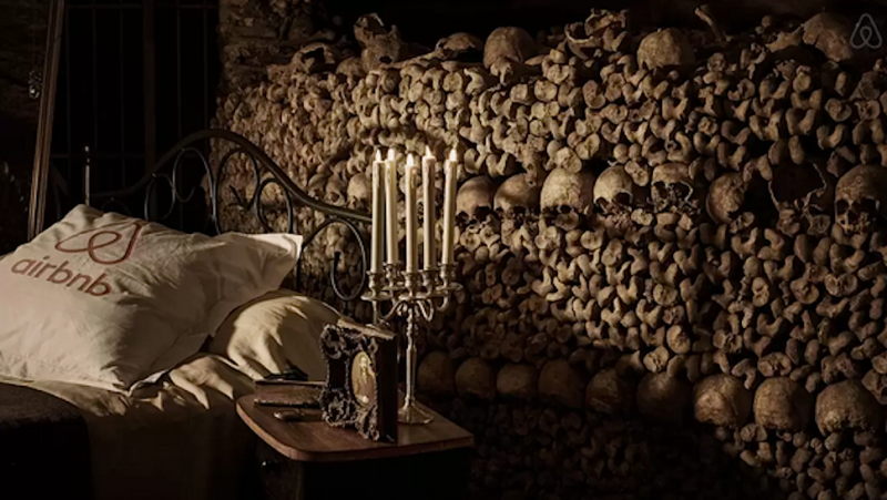 Airbnb offers night in Paris Catacombs for Halloween