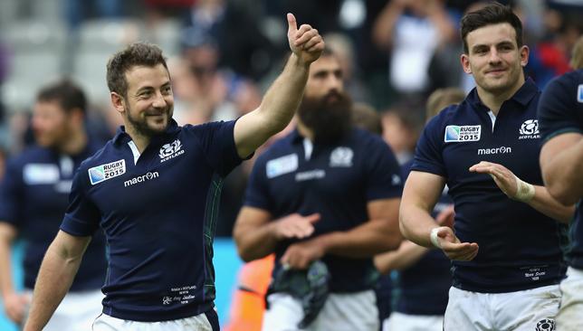 Thumbs-up for the hero Greig Laidlaw wins it for Scotland