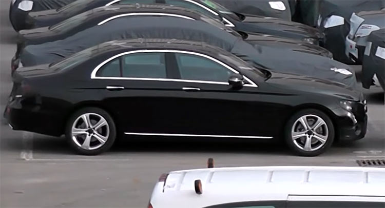 100 prototypes of 2016 Mercedes-Benz E-Class filmed, some are almost undisguised