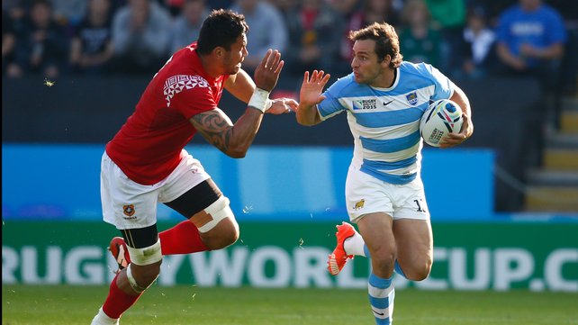 Argentina appear on their way to the knock-out stages following victory over Tonga