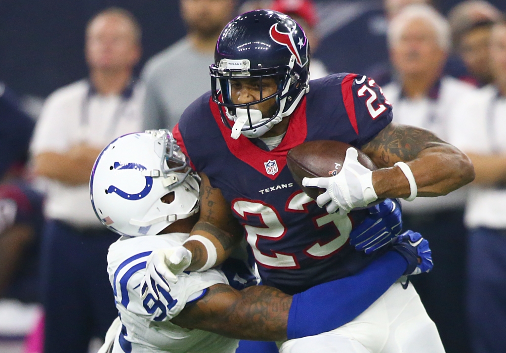 Arian Foster's return hasn't done much to improve the Texans 1-4 start