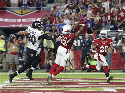 NFL: Cardinals keep rolling, hold off Ravens