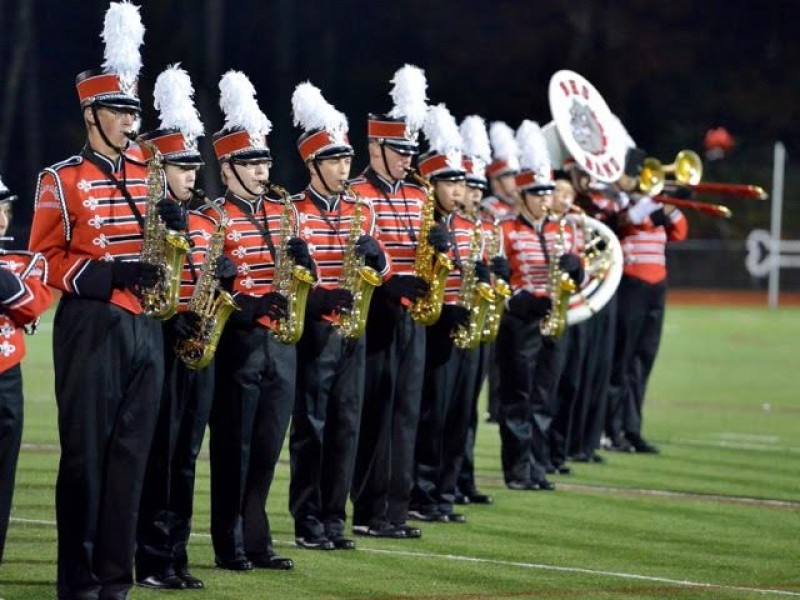 Bedford High School Marching Band Competes in Dover