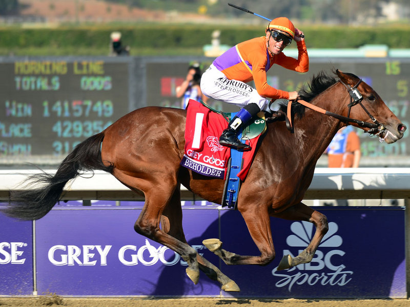 Beholder has been scratched from the Breeders Cup Classic