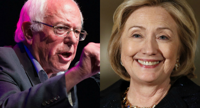 Bernie Sanders has lashed out at Hillary Clinton's LGBT record