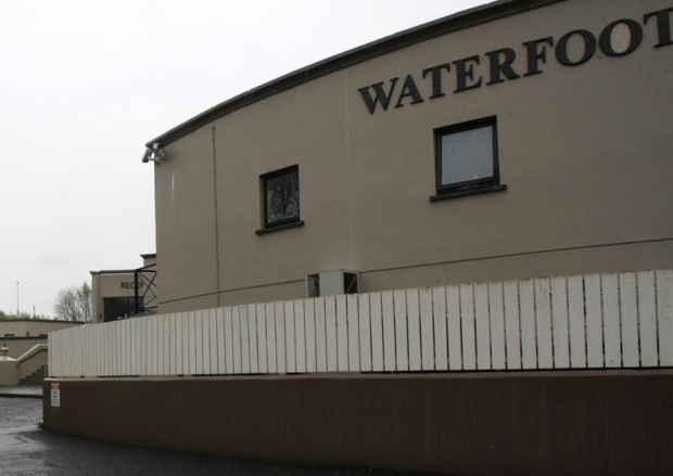There is a security alert at the Waterfoot Hotel