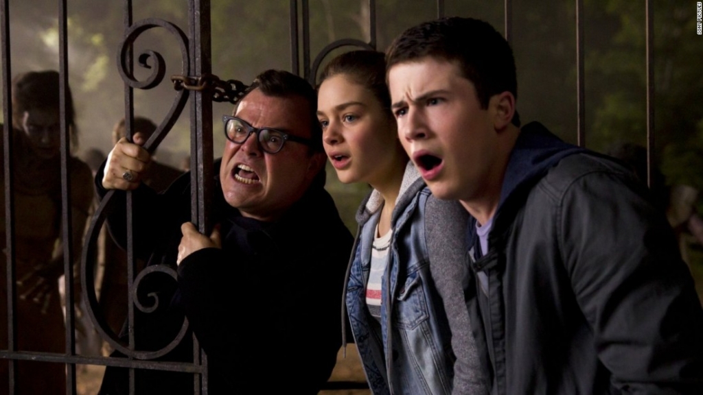 'Goosebumps: Jack Black left stars as author R.L. Stine in a movie inspired by his popular young adult novel series