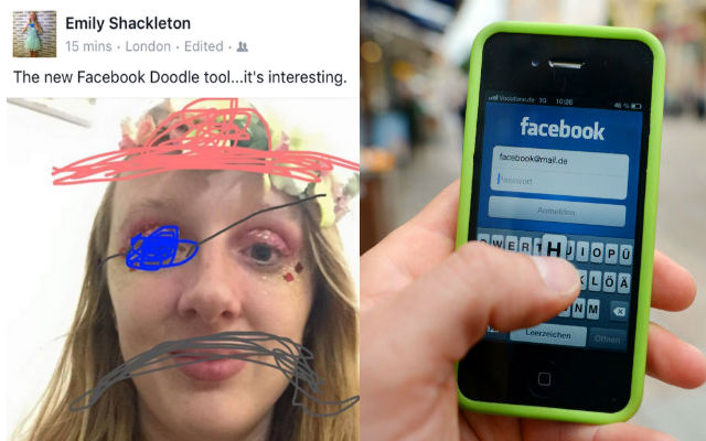 How to use Facebook's new tool Doodle to draw on your