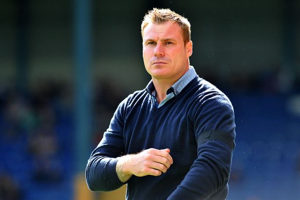 Bury manager David Flitcroft