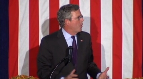 Jeb Bush: “I'm With Stupid”