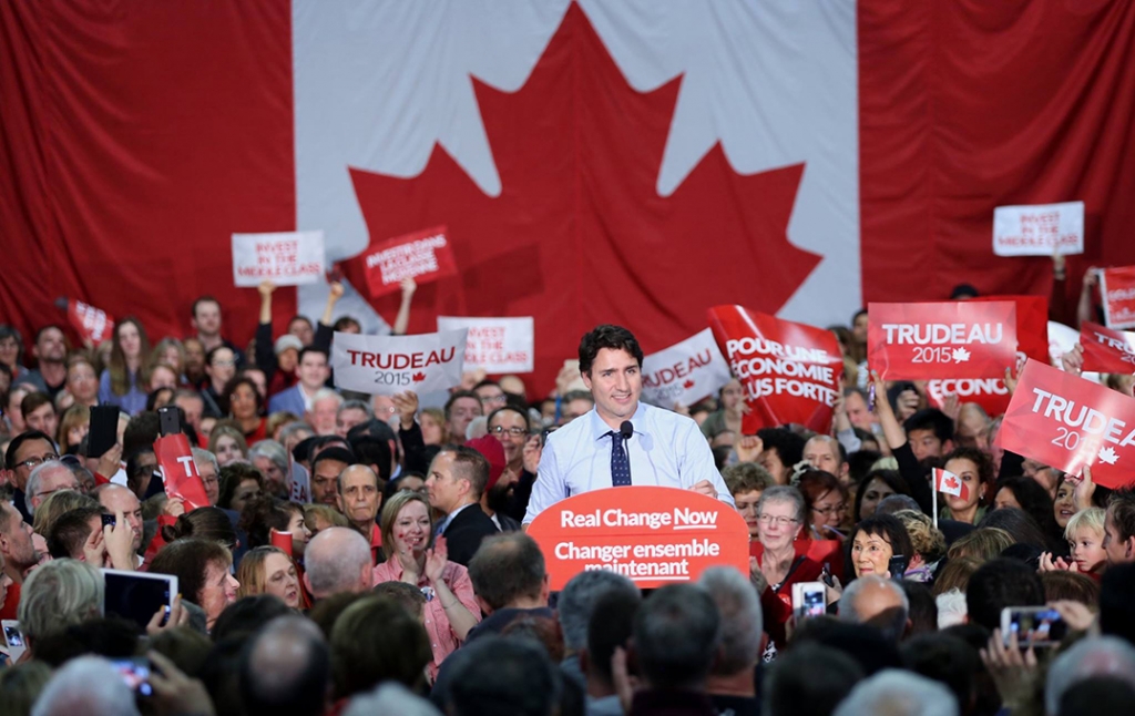 Canada’s prime minister Justin Trudeau