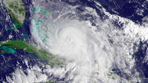 Category 4 Hurricane Joaquin is seen over the Bahamas in the Atlantic Ocean in this NOAA GOES East satellite image. Reuters  NOAA