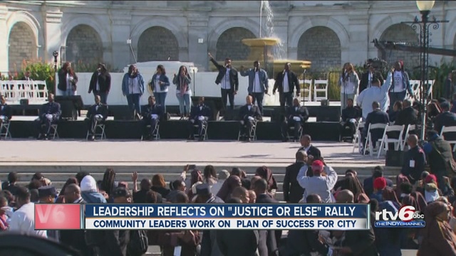 City leadership reflects on'Justice or Else rally                      WRTV