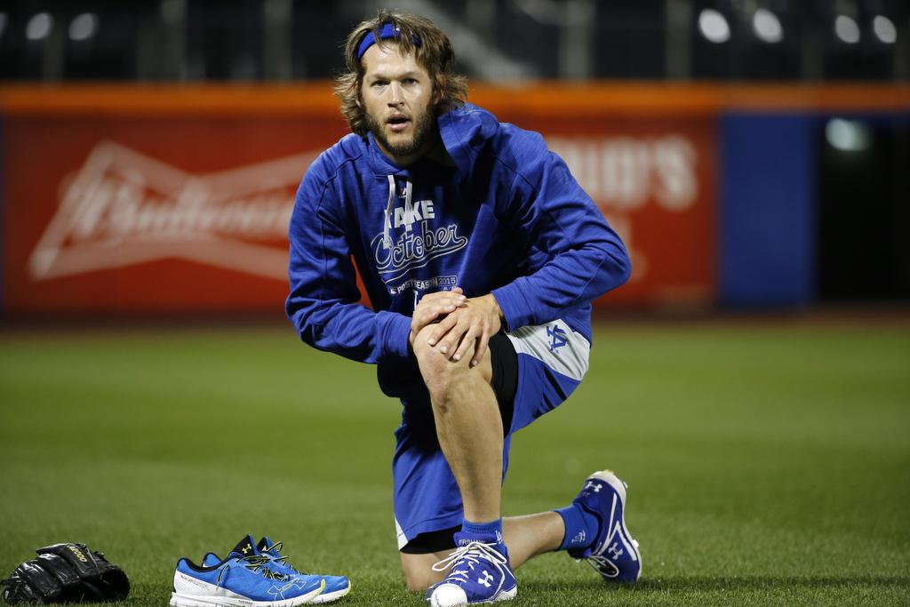 Clayton Kershaw will start Tuesday's Game 4 for the Dodgers against the Mets on three days&#039