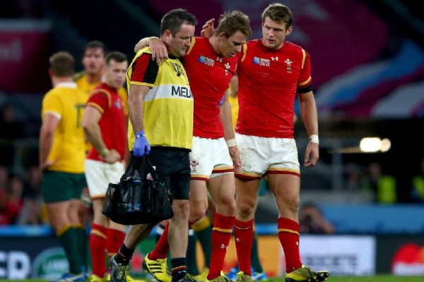 Coach Warren Gatland forced into yet another reshuffle for quarter-finals as wing limps out of World Cup with foot problem