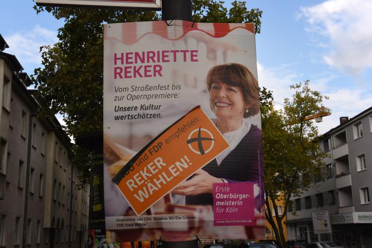 German mayoral candidate stabbed in the neck with hunting knife 'over her