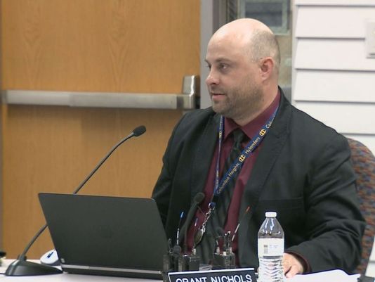 Grant Nichols the embattled Columbia Heights school board member officially resigned at Tuesday