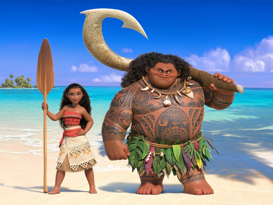 Courtesy DisneyDon't mess with Disney's new princess Moana