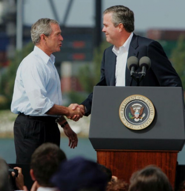 Trump Jeb Bush Feud Over George W. Bush's 9/11 Record