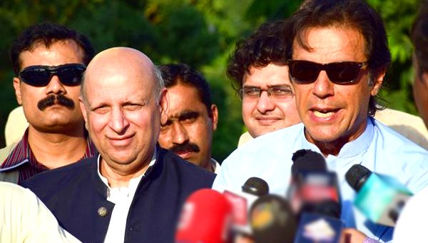 PTI chairman claims candidate Aleem Khan is his secret weapon