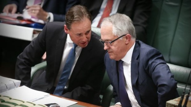 Environment Minister Greg Hunt and Prime Minister Malcolm Turnbull