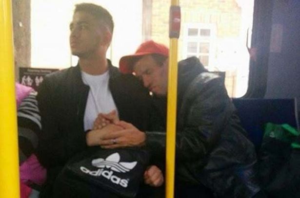 Facebook  Only in Hamilton

Selfless Student Godfrey Cuotto comforts a stranger on a bus