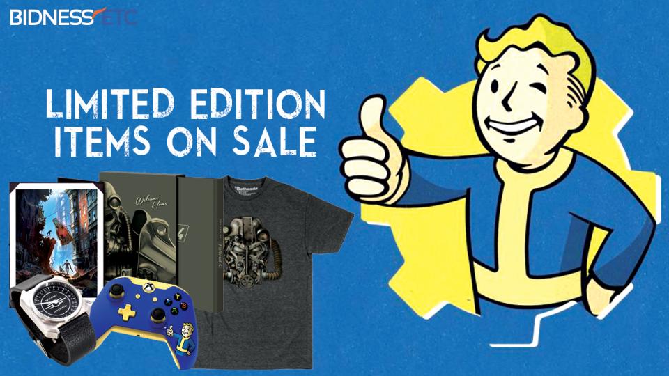 Fallout 4 Limited Edition Gear On Sale In Bethesda Store